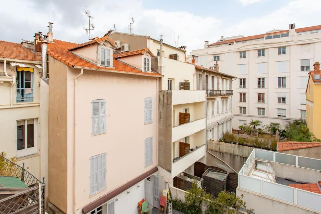 Ferienwohnung C16 - 2 Bdr Rue Antibes 4 Min Palais Festivals - Ac & Terrace Cannes Exterior foto